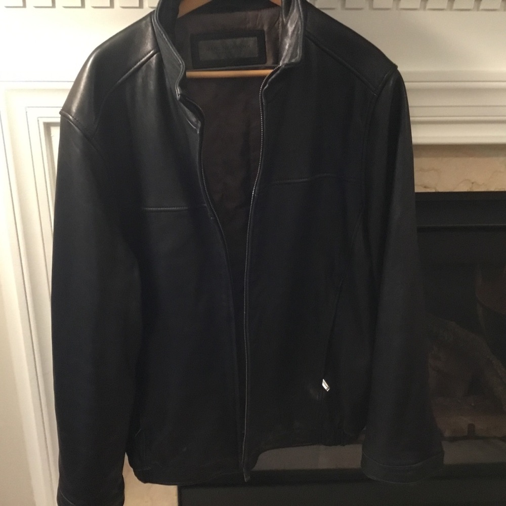 Marc New York Black Leather Jacket